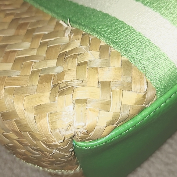 Tommy Hilfiger Vintage Wicker and Canvas Bag - Picture 8 of 8